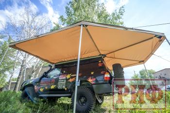 26 079 р. Маркиза автомобильная РИФ комбинированная (прямоугольная с веерной частью) 2,5х2,0 м (левая) РИФ rifavf072020601  с доставкой в г. Воронеж. Увеличить фотографию 14