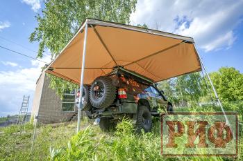 26 999 р. Маркиза автомобильная РИФ комбинированная (прямоугольная с веерной частью) 2,5х2,0 м (правая) РИФ rifavf072020602  с доставкой в г. Воронеж. Увеличить фотографию 15