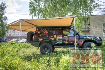 26 999 р. Маркиза автомобильная РИФ комбинированная (прямоугольная с веерной частью) 2,5х2,0 м (правая) РИФ rifavf072020602  с доставкой в г. Воронеж. Увеличить фотографию 14