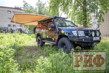 26 999 р. Маркиза автомобильная РИФ комбинированная (прямоугольная с веерной частью) 2,5х2,0 м (правая) РИФ rifavf072020602  с доставкой в г. Воронеж. Увеличить фотографию 12
