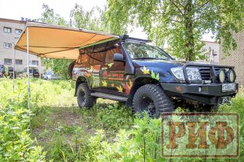 26 999 р. Маркиза автомобильная РИФ комбинированная (прямоугольная с веерной частью) 2,5х2,0 м (правая) РИФ rifavf072020602  с доставкой в г. Воронеж. Увеличить фотографию 10