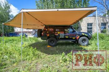 38 089 р. Маркиза автомобильная РИФ комбинированная (прямоугольная с веерной частью) 2.5х3.0 м (правая) РИФ rifavf073030602  с доставкой в г. Воронеж. Увеличить фотографию 6