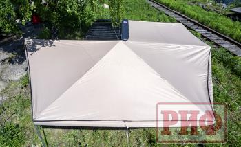 38 089 р. Маркиза автомобильная РИФ комбинированная (прямоугольная с веерной частью) 2.5х3.0 м (правая) РИФ rifavf073030602  с доставкой в г. Воронеж. Увеличить фотографию 1