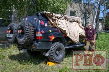 38 089 р. Маркиза автомобильная РИФ комбинированная (прямоугольная с веерной частью) 2.5х3.0 м (правая) РИФ rifavf073030602  с доставкой в г. Воронеж. Увеличить фотографию 15