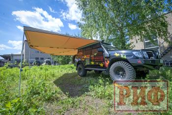38 089 р. Маркиза автомобильная РИФ комбинированная (прямоугольная с веерной частью) 2.5х3.0 м (правая) РИФ rifavf073030602  с доставкой в г. Воронеж. Увеличить фотографию 12