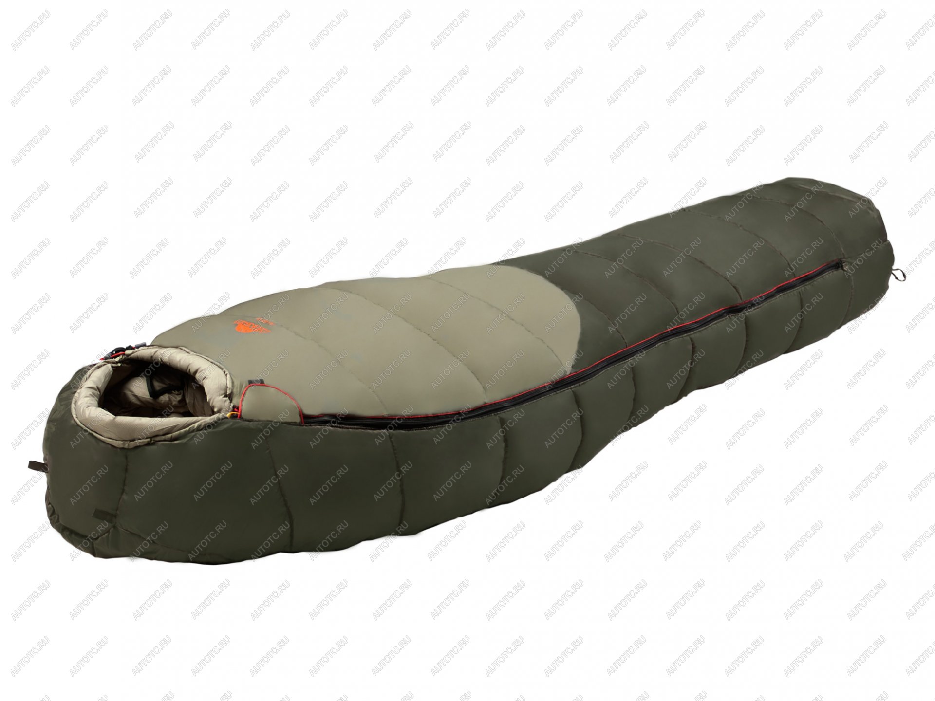14 399 р. Мешок спальный ALEXIKA Aleut Compact,(ТК: -3C-8C), для низких температур, малой длины, oliv, левый ALEXIKA 9233.01072  с доставкой в г. Воронеж