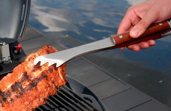 1 119 р. Набор для барбекю СОЮЗГРИЛЬ (щипцы, лопатка) O-GRILL grillset-2  с доставкой в г. Воронеж. Увеличить фотографию 2