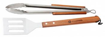 1 119 р. Набор для барбекю СОЮЗГРИЛЬ (щипцы, лопатка) O-GRILL grillset-2  с доставкой в г. Воронеж. Увеличить фотографию 10