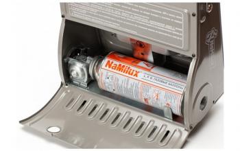 3 799 р. Обогреватель газовый NaMilux BDZQ-1000, цанговый баллон, с подогревом NaMilux bdzq-1000  с доставкой в г. Воронеж. Увеличить фотографию 4