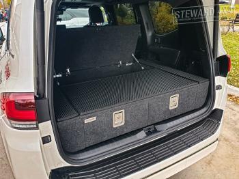 34 999 р. Органайзер в багажник "Премиум" для Toyota Land Cruiser 300 (5-ти местн. комплектации) РФ тлк300прем5  с доставкой в г. Воронеж. Увеличить фотографию 5