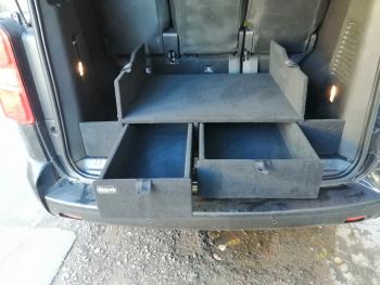 14 999 р. Органайзер в багажник "Тайга" для Peugeot Traveller Long РФ org-cj-le  с доставкой в г. Воронеж. Увеличить фотографию 3