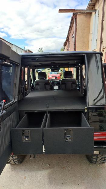 22 999 р. Органайзер в багажник для Mercedes-Benz G-Class (2 выдвижных ящика) Автопол 063-002  с доставкой в г. Воронеж. Увеличить фотографию 5