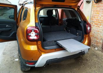 24 999 р. Органайзер в багажник для Renault Duster со столиком РФ 969-005  с доставкой в г. Воронеж. Увеличить фотографию 2