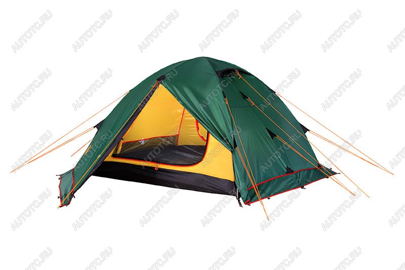 28 999 р. Палатка Alexika RONDO 2 Plus, 340x210x100 см. Зеленый ALEXIKA 9123.2901  с доставкой в г. Воронеж