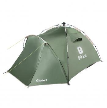 23 989 р. Палатка быстросборная BTrace Glade 3 (Зеленый) BTrace t0517  с доставкой в г. Воронеж. Увеличить фотографию 4