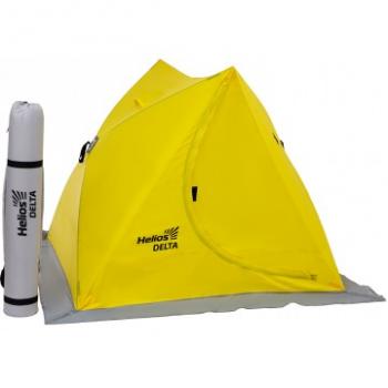 Палатка зимняя двускатная HELIOS DELTA YELLOW, утепленная HELIOS hs-isd-y