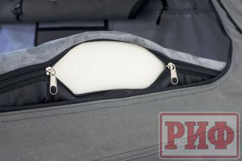 81 699 р. Палатка на крышу автомобиля РИФ Soft RT01-120, тент серый, 400 г, 120х240х115 РИФ rifrt0112080001  с доставкой в г. Воронеж. Увеличить фотографию 9