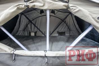 108 999 р. Палатка на крышу автомобиля РИФ Soft RT01-140, тент серый, 400 гр., 140х240х115 см, РИФ rifrt0114080001  с доставкой в г. Воронеж. Увеличить фотографию 19