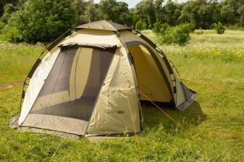 51 999 р. Палатка-автомат кемпинговая Maverick Family Comfort (бежевый  коричневый) Maverick Tent m-cb-096  с доставкой в г. Воронеж. Увеличить фотографию 19
