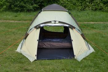 28 749 р. Палатка-автомат туристическая Maverick Comfort Solar Control (светло-коричневый  зеленый) Maverick Tent m-lws-064  с доставкой в г. Воронеж. Увеличить фотографию 12