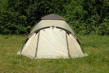 28 749 р. Палатка-автомат туристическая Maverick Comfort Solar Control (светло-коричневый  зеленый) Maverick Tent m-lws-064  с доставкой в г. Воронеж. Увеличить фотографию 3