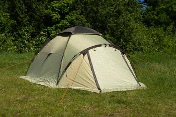 28 749 р. Палатка-автомат туристическая Maverick Comfort Solar Control (светло-коричневый  зеленый) Maverick Tent m-lws-064  с доставкой в г. Воронеж. Увеличить фотографию 2