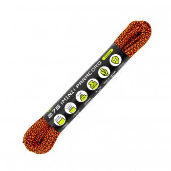 Паракорд 275 (мини) CORD nylon 10м (neon orange snake) CORD 275.n10.n.or.sn