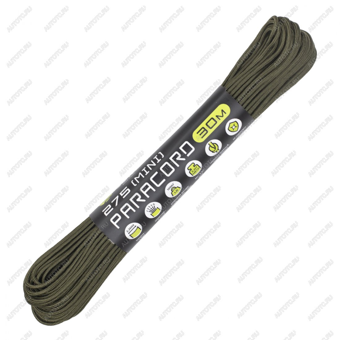 889 р. Паракорд 275 (мини) CORD nylon 30м (army green) CORD 275.n30.a.gr  с доставкой в г. Воронеж