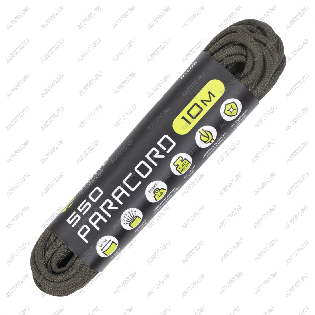 270 р. Паракорд 550 CORD nylon 10м (army green) CORD 550.n10.a.gr  с доставкой в г. Воронеж