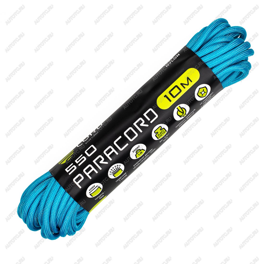 220 р. Паракорд 550 CORD nylon 10м (ocean blue) CORD 550.n10.o.bl  с доставкой в г. Воронеж