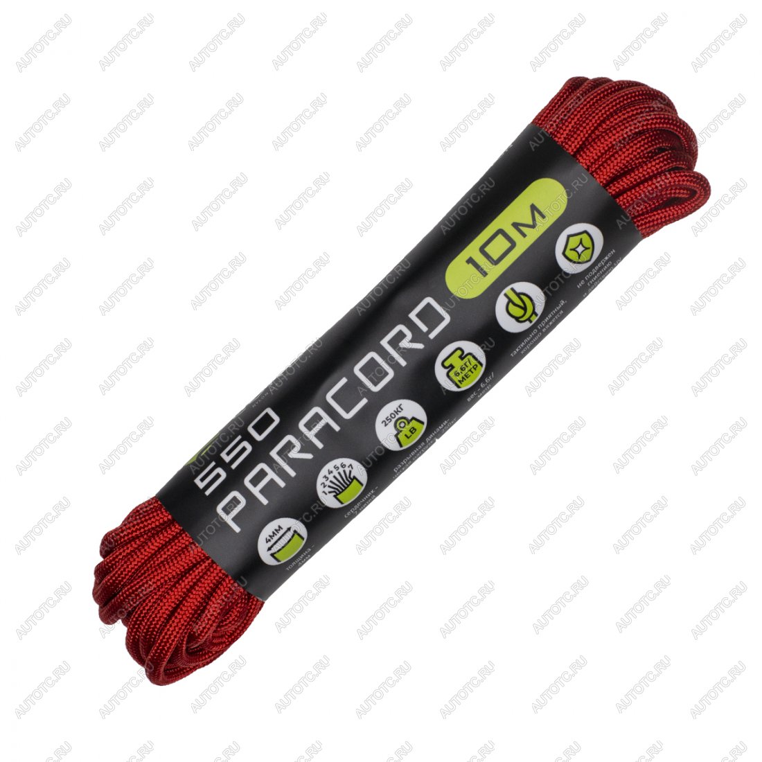 269 р. Паракорд 550 CORD nylon 10м (red) CORD 550.n10.r  с доставкой в г. Воронеж