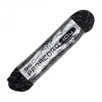 379 р. Паракорд 550 CORD nylon 10м световозвращающий (black) CORD 550.n10.lm.b  с доставкой в г. Воронеж. Увеличить фотографию 1