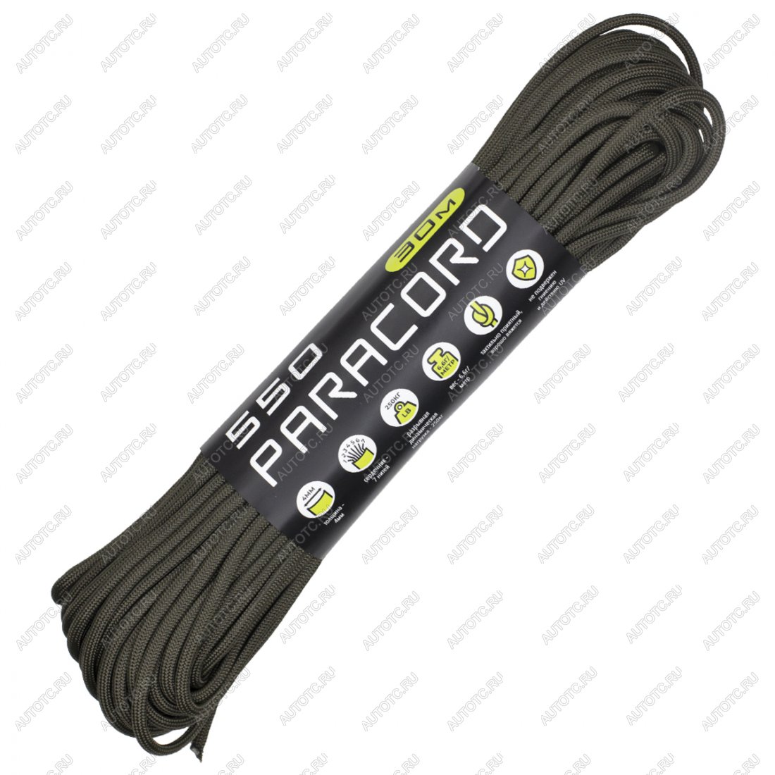 679 р. Паракорд 550 CORD nylon 30м (army green) CORD 550.n30.a.gr  с доставкой в г. Воронеж