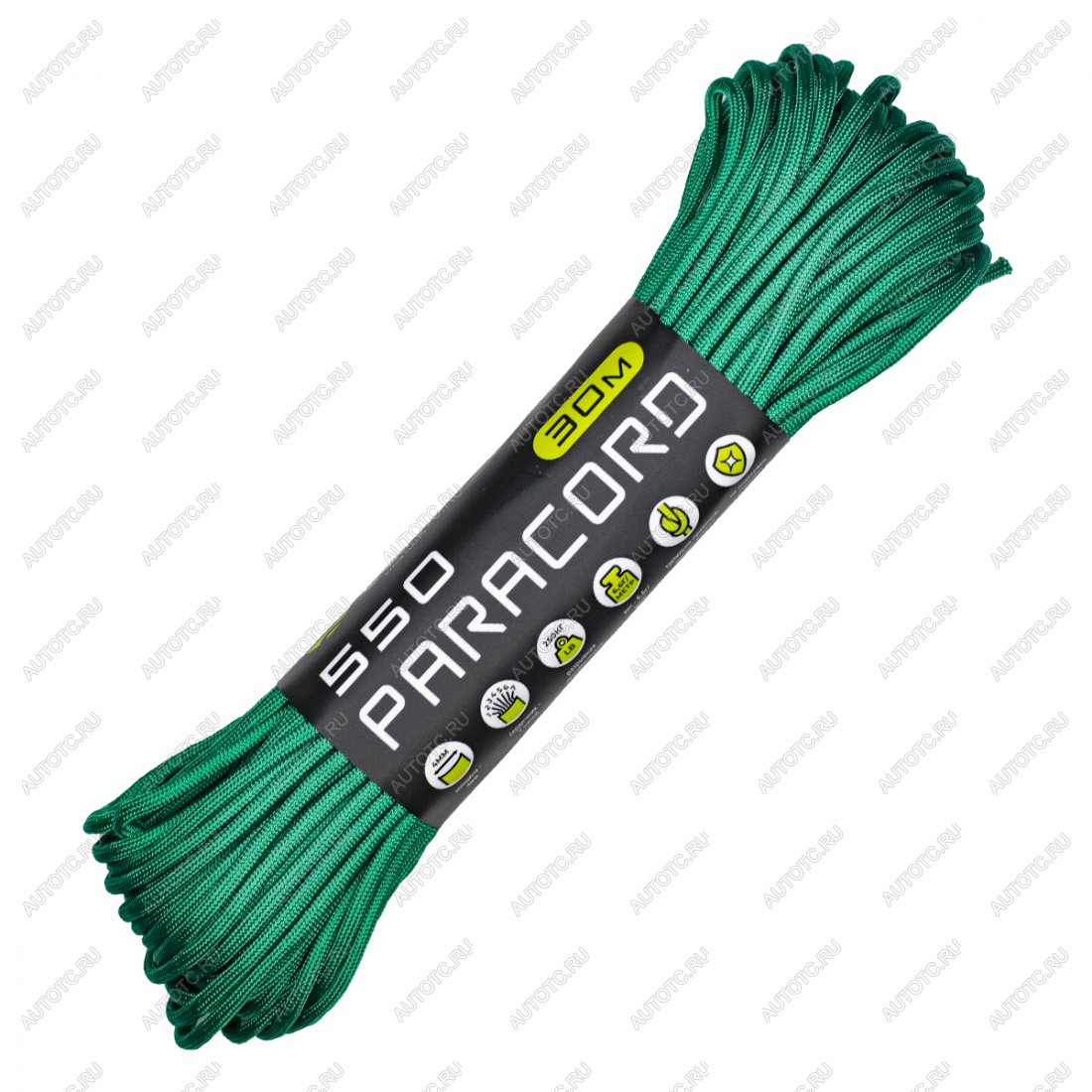 599 р. Паракорд 550 CORD nylon 30м (emerald green) CORD 550.n30.em.gr  с доставкой в г. Воронеж