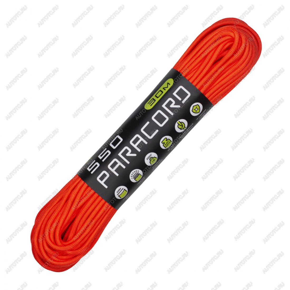 679 р. Паракорд 550 CORD nylon 30м (neon orange) CORD 550.n30.n.or  с доставкой в г. Воронеж