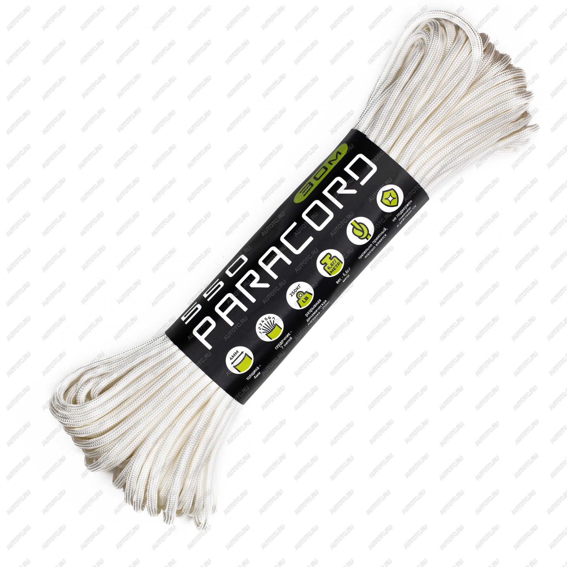 619 р. Паракорд 550 CORD nylon 30м (white) CORD 550.n30.w  с доставкой в г. Воронеж