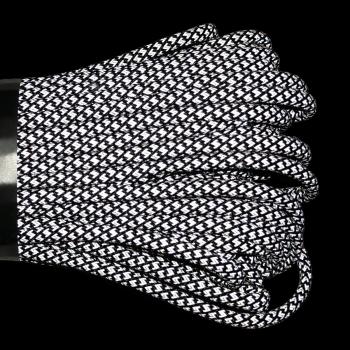 1 219 р. Паракорд 550 CORD nylon 30м SuperReflective (black snake) CORD 550.n30.lm.b.snk  с доставкой в г. Воронеж. Увеличить фотографию 4