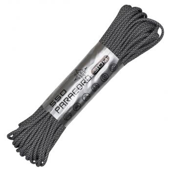 1 219 р. Паракорд 550 CORD nylon 30м SuperReflective (black snake) CORD 550.n30.lm.b.snk  с доставкой в г. Воронеж. Увеличить фотографию 1