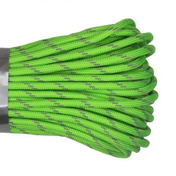 829 р. Паракорд 550 CORD nylon 30м световозвращающий (neon green) CORD 550.n30.lm.n.gr  с доставкой в г. Воронеж. Увеличить фотографию 3