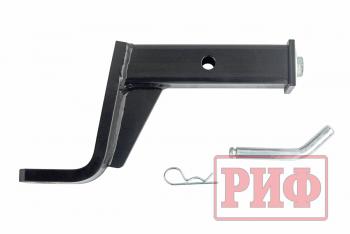 5 449 р. Переходник РИФ для фаркопа с фиксатором (занижение 6" - 150 мм) РИФ rif000-88011  с доставкой в г. Воронеж. Увеличить фотографию 1