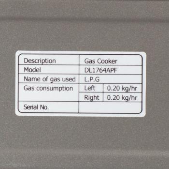 7 779 р. Плита газовая NaMilux DL1764APF 2 конфорки (под бытовой баллон) NaMilux dl1764apf  с доставкой в г. Воронеж. Увеличить фотографию 3
