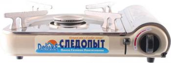 2 759 р. Плита газовая портативная "СЛЕДОПЫТ - DeluxE", (с подогревом) нержавеющая сталь, цанговый баллон СЛЕДОПЫТ pf-gst-n03  с доставкой в г. Воронеж. Увеличить фотографию 1