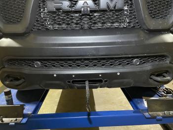 57 399 р. Площадка РИФ под лебёдку в штатный бампер Dodge Ram 1500 Rebel 2019+ (бензин) РИФ rifdrr-30000  с доставкой в г. Воронеж. Увеличить фотографию 17