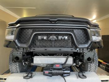 57 399 р. Площадка РИФ под лебёдку в штатный бампер Dodge Ram 1500 Rebel 2019+ (бензин) РИФ rifdrr-30000  с доставкой в г. Воронеж. Увеличить фотографию 12
