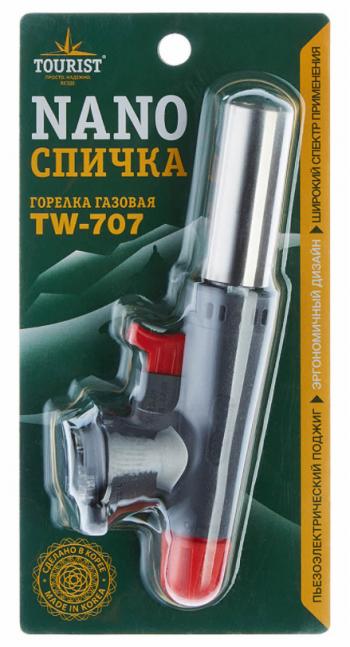 899 р. Резак газовый TOURIST NANO, с пьезоподжигом TOURIST tw-707  с доставкой в г. Воронеж. Увеличить фотографию 3