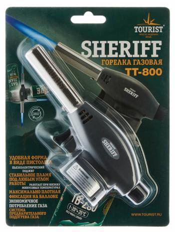 909 р. Резак газовый TOURIST SHERIFF, с пьезоподжигом TOURIST tt-800  с доставкой в г. Воронеж. Увеличить фотографию 2