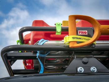 2 259 р. Ремень крепёжный TitanStraps Industrial желтый L = 51 см (Dmax = 14,15 см, Dmin = 5,5 см) TitanStraps tsi-0120-fy  с доставкой в г. Воронеж. Увеличить фотографию 8