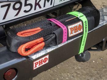 2 259 р. Ремень крепёжный TitanStraps Industrial черный L = 51 см (Dmax = 14,15 см, Dmin = 5,5 см) TitanStraps tsi-0120-blk  с доставкой в г. Воронеж. Увеличить фотографию 6