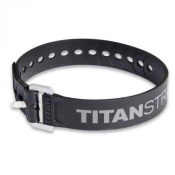 2 259 р. Ремень крепёжный TitanStraps Industrial черный L = 51 см (Dmax = 14,15 см, Dmin = 5,5 см) TitanStraps tsi-0120-blk  с доставкой в г. Воронеж. Увеличить фотографию 1