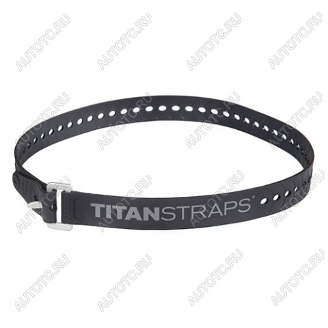 2 819 р. Ремень крепёжный TitanStraps Industrial черный L = 76 см (Dmax = 22,6 см, Dmin = 5,5 см) TitanStraps tsi-0130-blk  с доставкой в г. Воронеж
